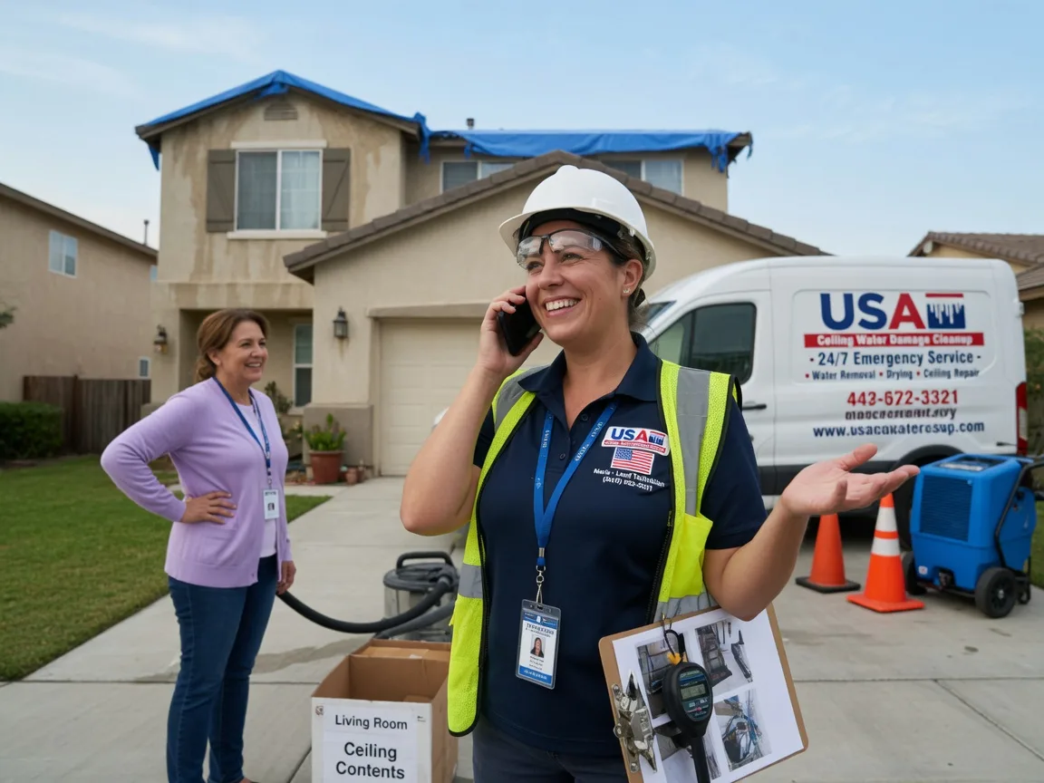 Ceiling Water Damage Restoration Lost Springs, KS FAQs